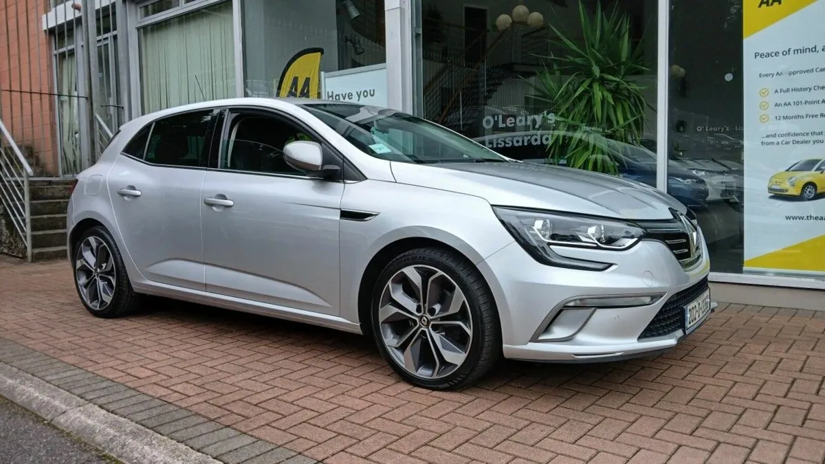 Renault Megane 1.3TCE 140  GT - LINE,  Silver met, - Image 1