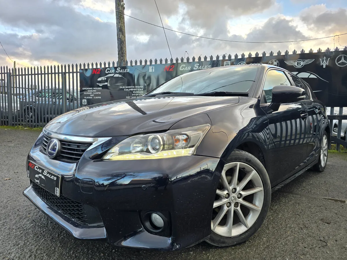 131 Lexus CT200h Hybrid, LOW MILES, NEW NCT - Image 1