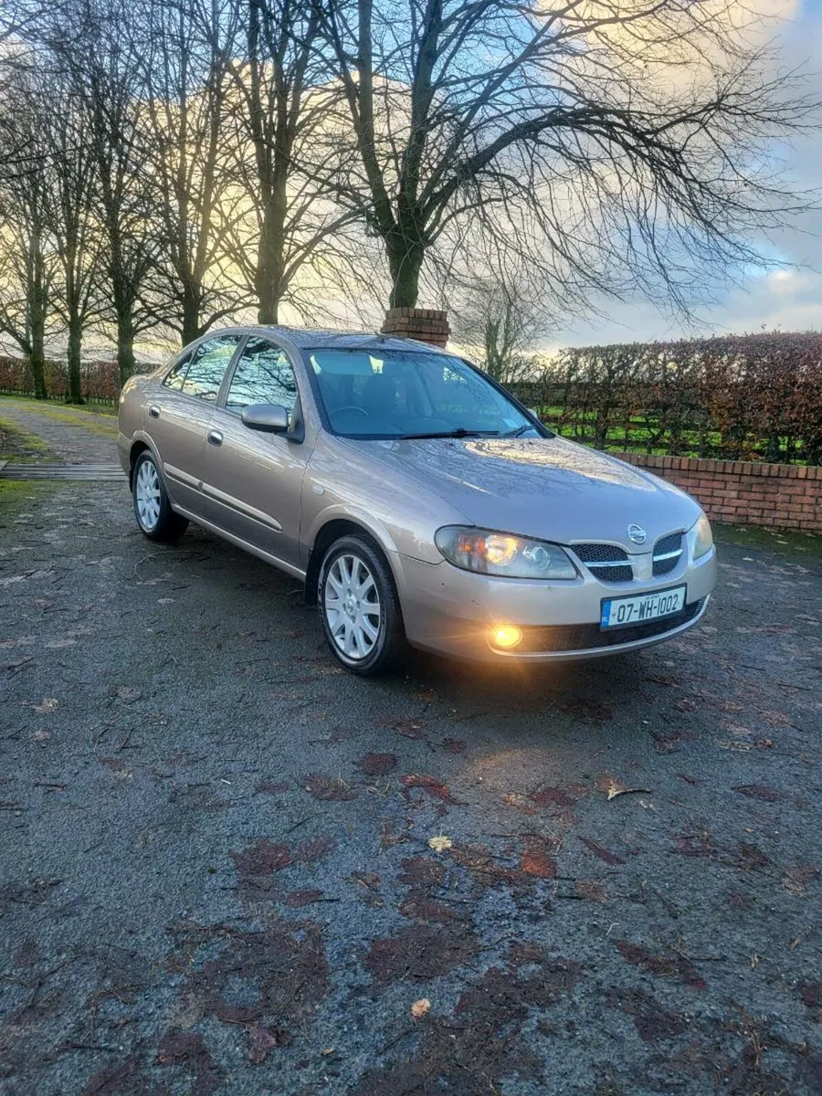 CHEAP NISSAN ALMERA NCT'D NEW TYRES LOW KMS - Image 1