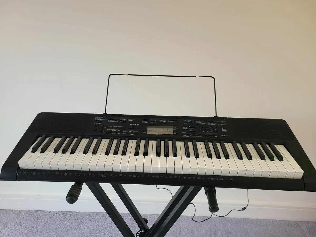 Casio key boards CTK -2300 with stand - Image 1