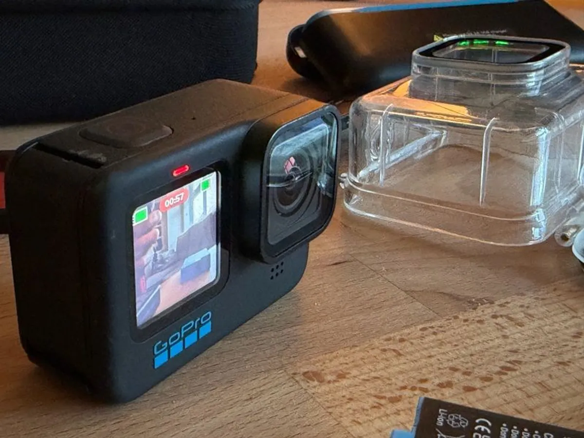 GoPro Hero Black 10 with accessories - Image 1