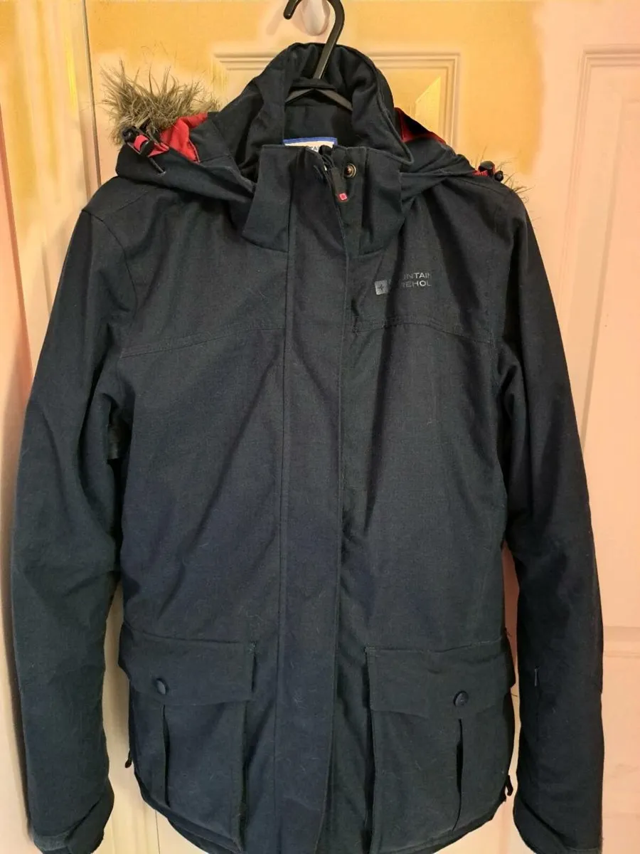 Womens navy Mountain Warehouse winter 'Snow ' coat - Image 1