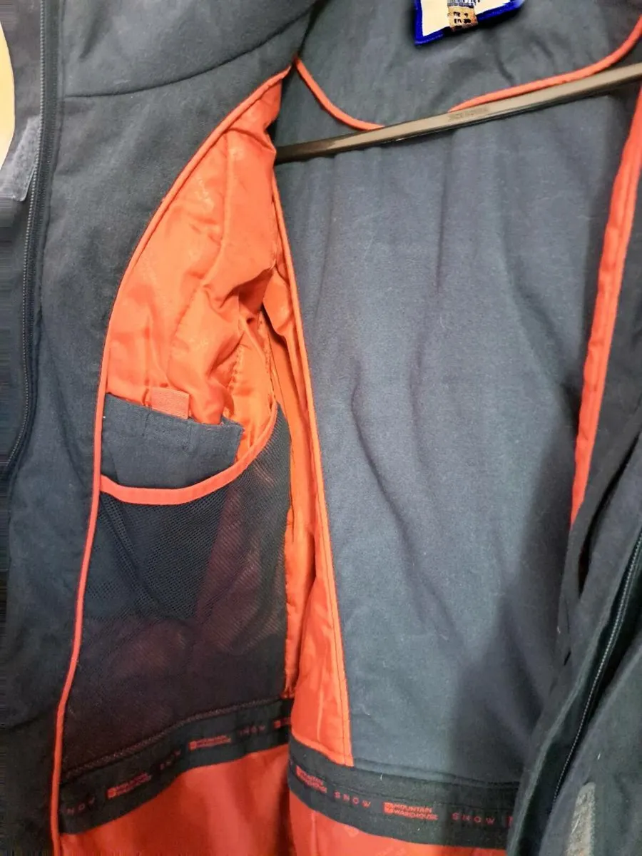 Womens navy Mountain Warehouse winter 'Snow ' coat - Image 3