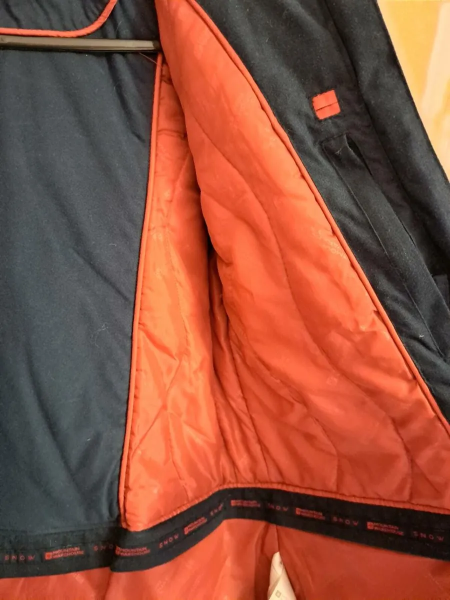 Womens navy Mountain Warehouse winter 'Snow ' coat - Image 4