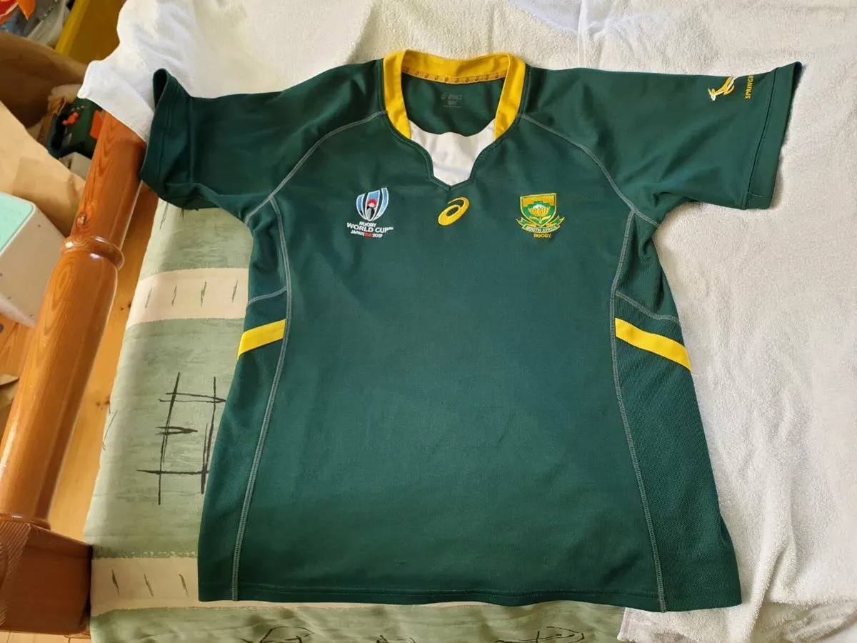 South Africa Rugby Union Home Jersey 2019 Medium - Image 1