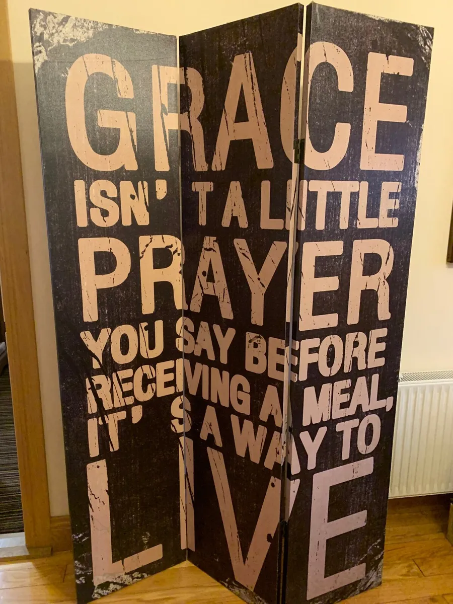 3 panel Room divider Screen - Grace