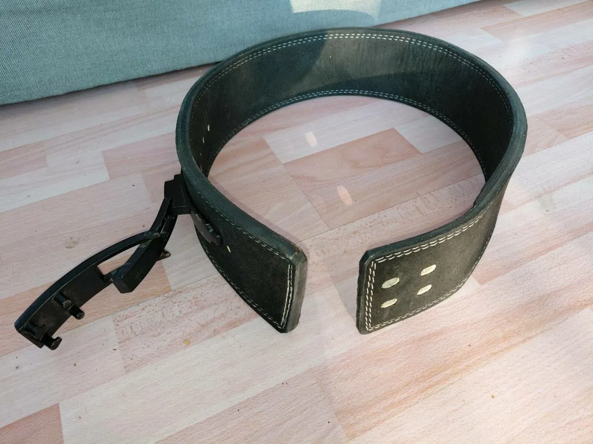 Strength shop weight lifting lever belt - Image 4