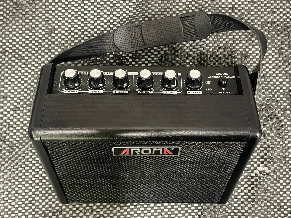 Aroma AG-15A Rechargeable Acoustic Amp - Image 3
