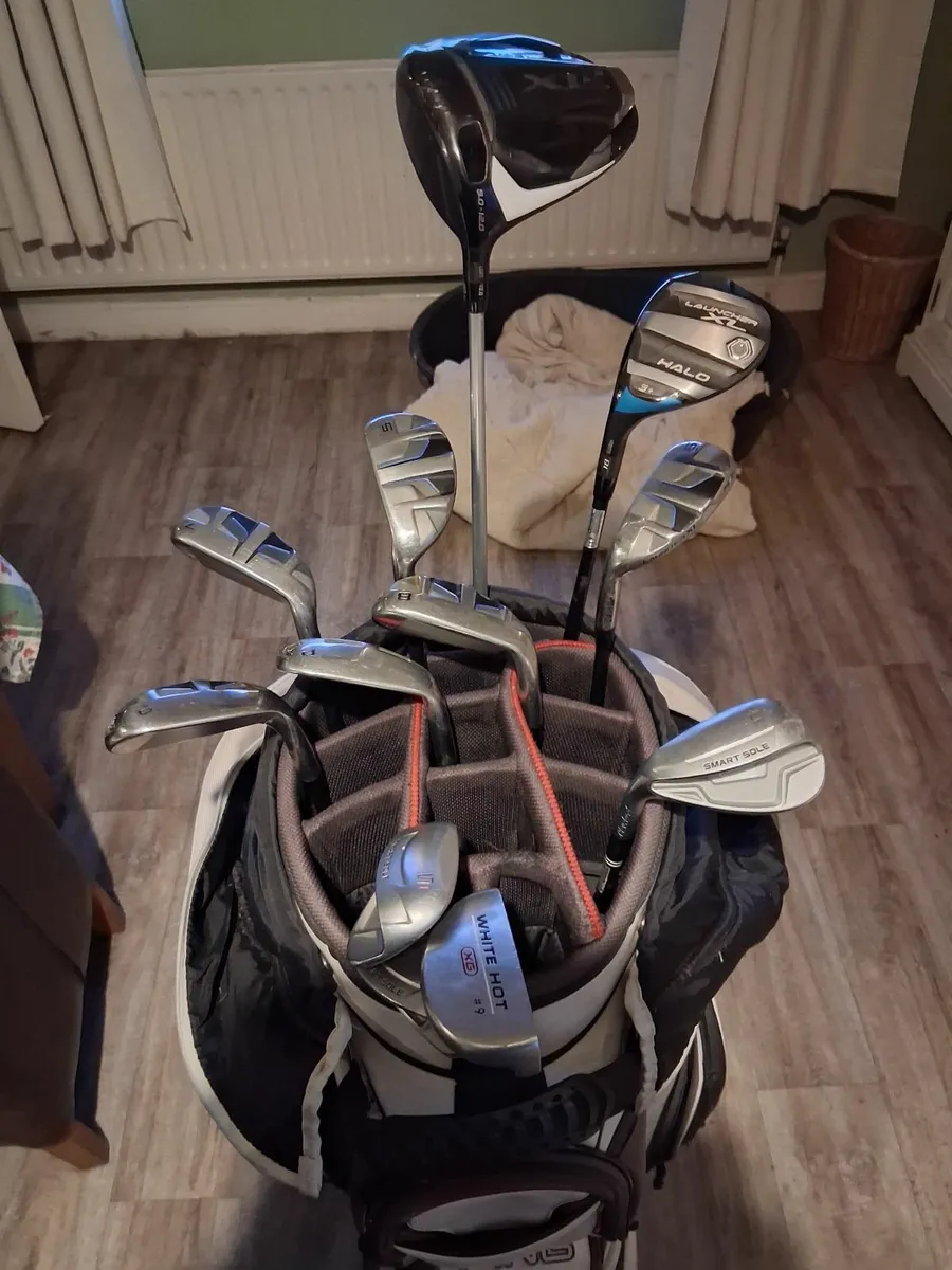 Full set of left handed Cleveland  golf clubs - Image 2