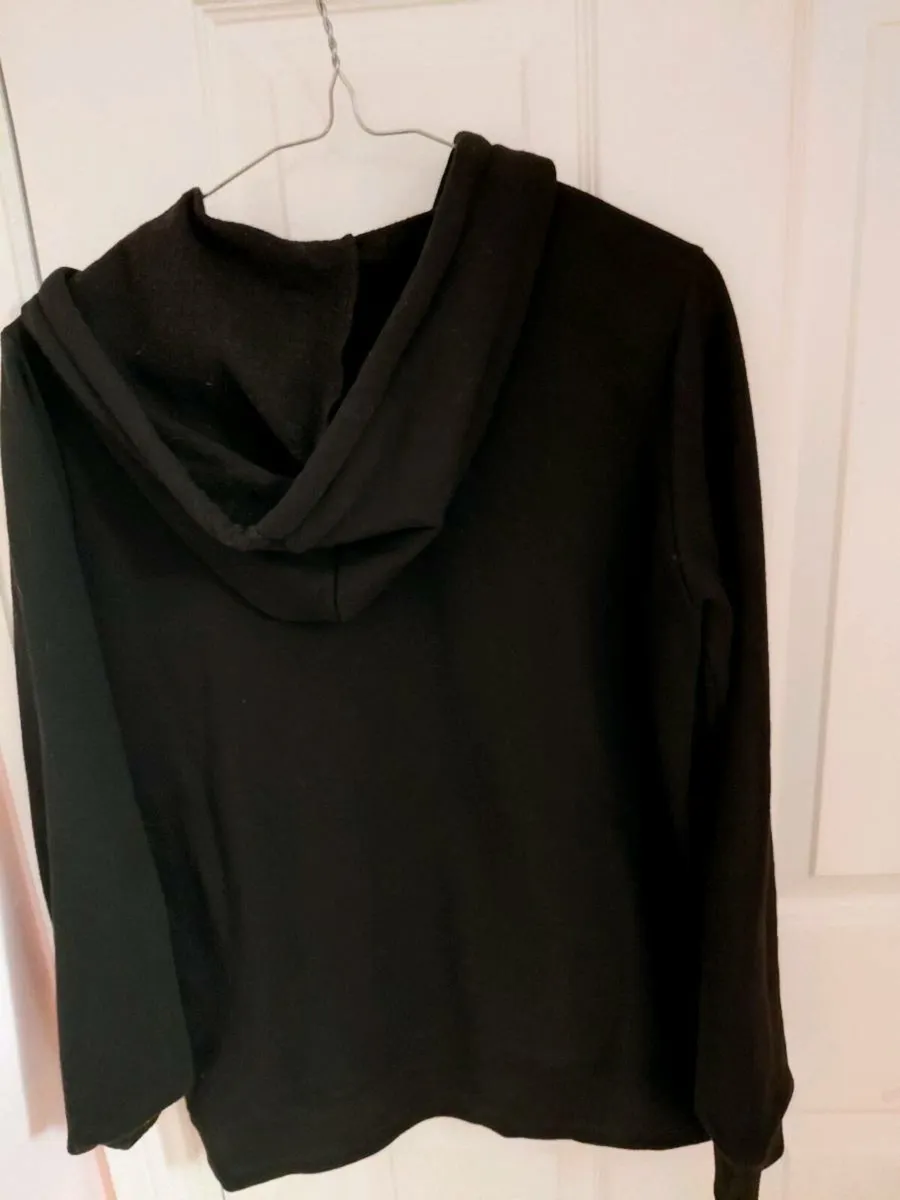 Womens black Vans hoody - Image 2