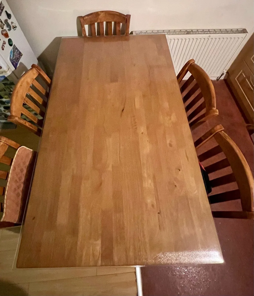 Dining Table and Chairs - Image 1