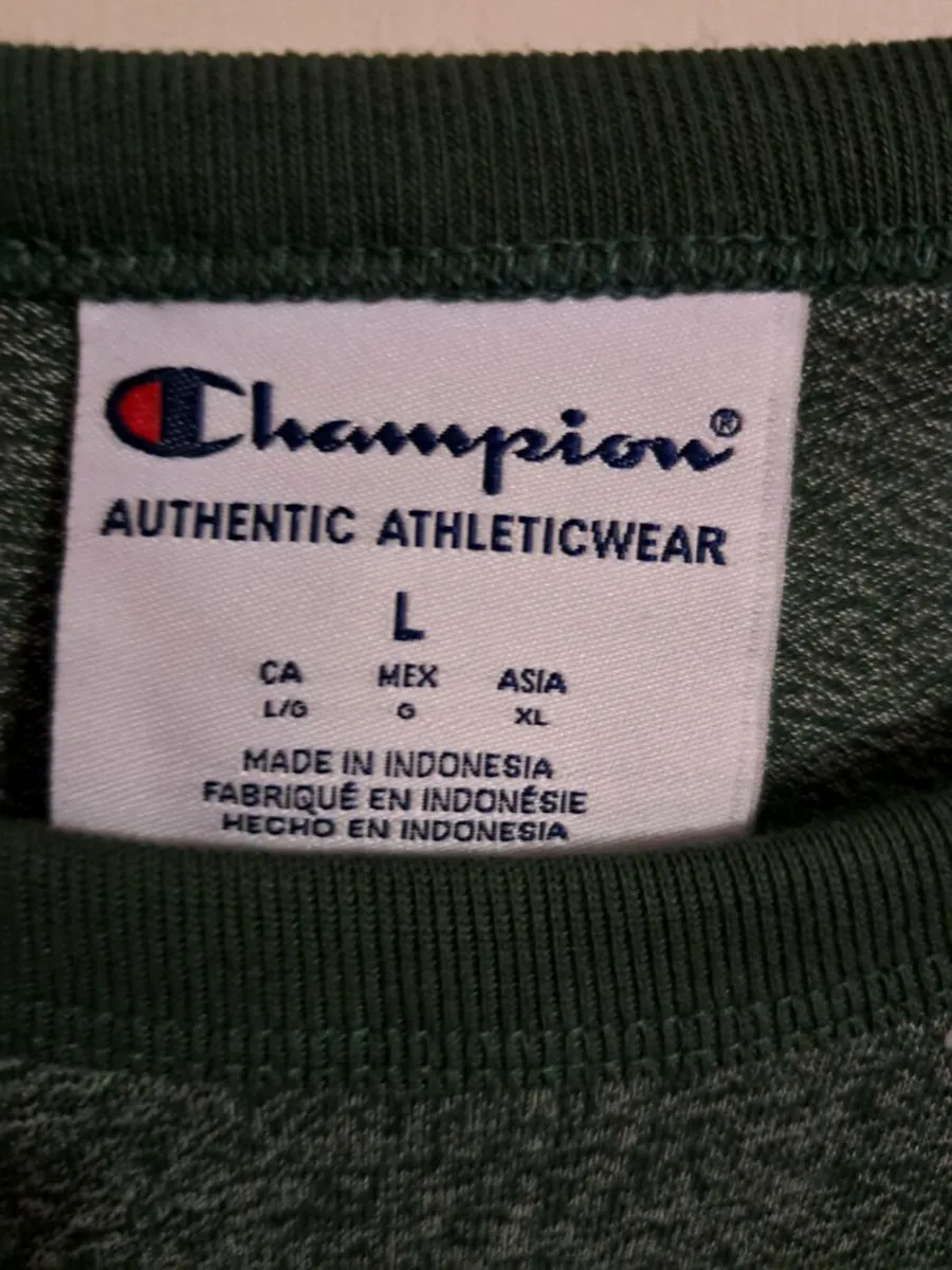 Mens champion long sleeve top - Image 3