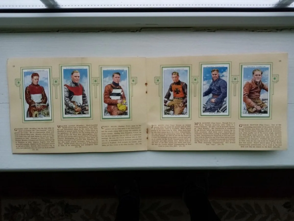 1937 John Player Speedway Racer Card Set - Image 4