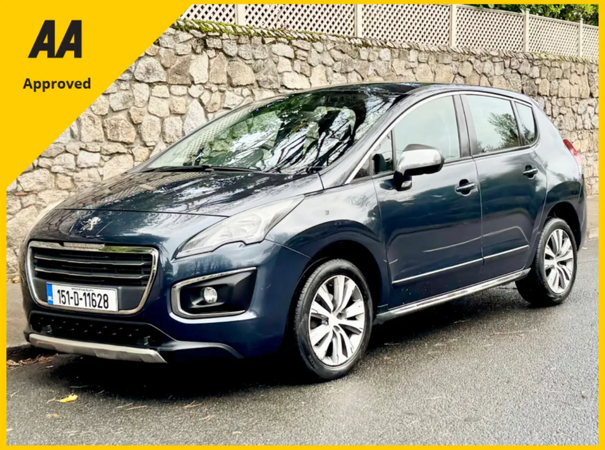 Peugeot 3008 2015!!!! LOW MILES!! NEW NCT!!! - Image 1