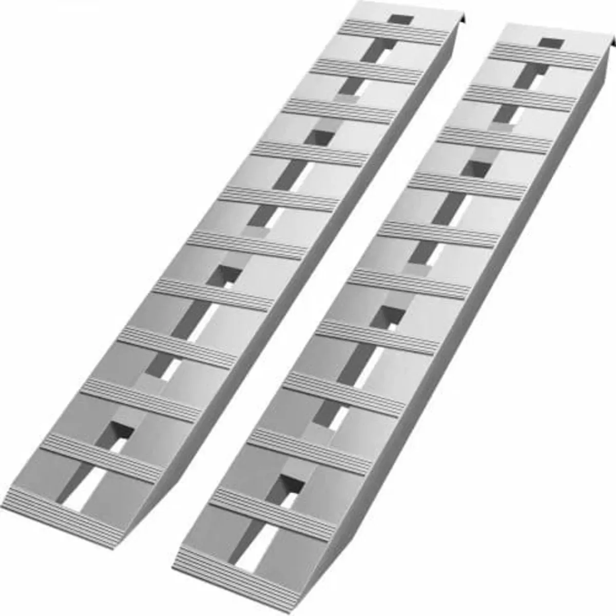 152.4 x 30.5 cm Aluminum Trailer Ramps 2721.6 kg T - Image 1