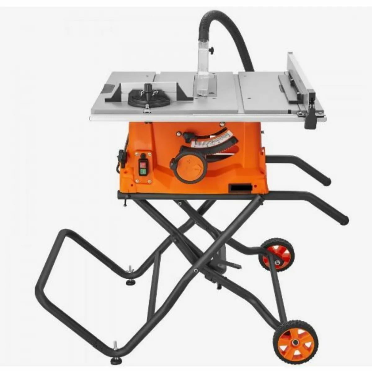 25.4 cm Table Saw w/ Stand Electric Cutting Machin - Image 1
