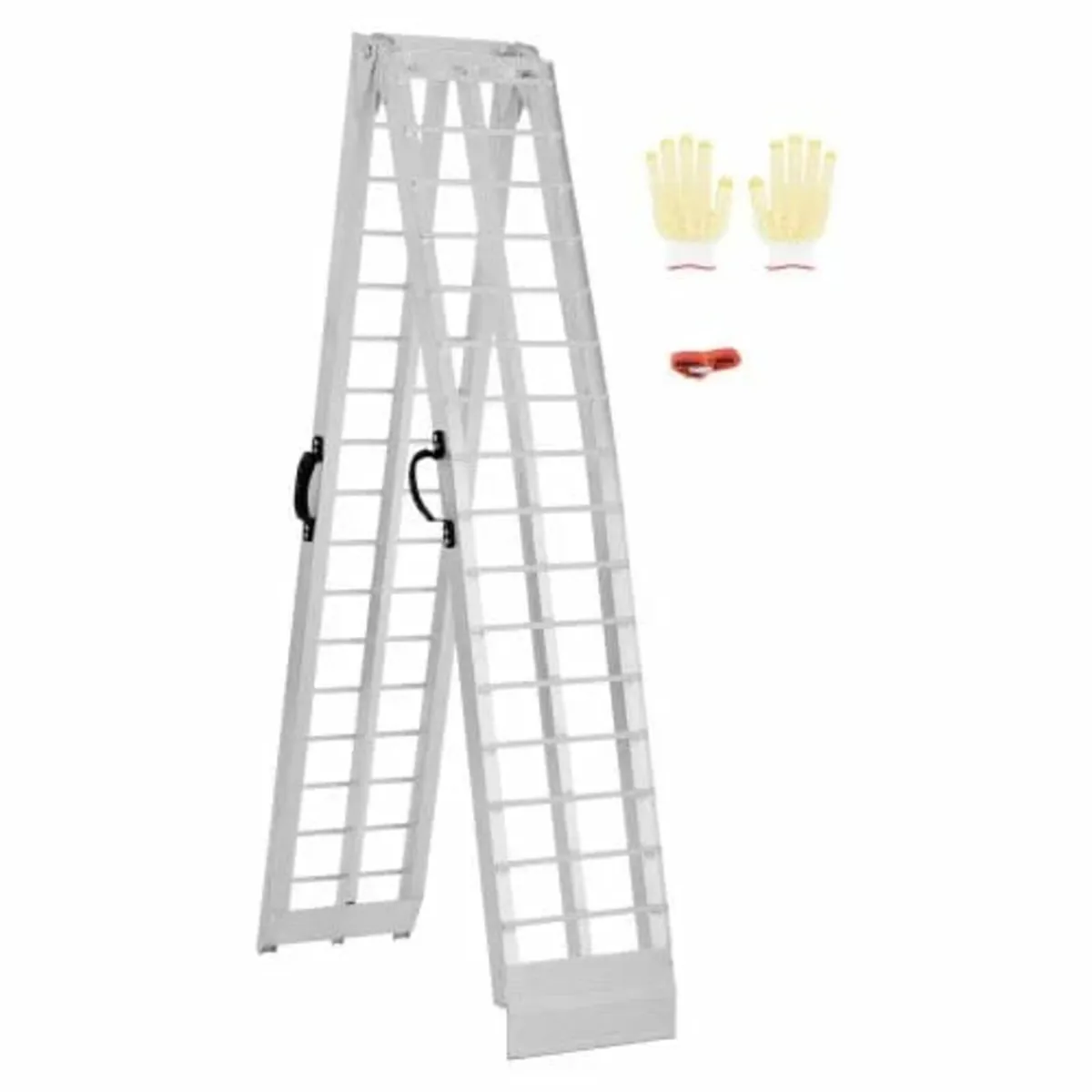 Aluminum Ramps, 600 lbs, 1Pcs Heavy-duty Ramps wit - Image 1