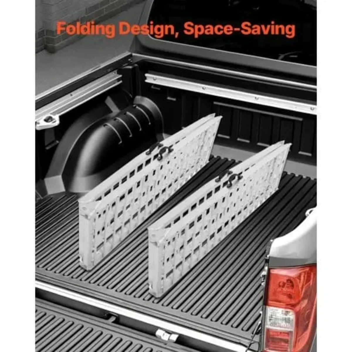 Aluminum Ramps, 600 lbs, 1Pcs Heavy-duty Ramps wit - Image 4