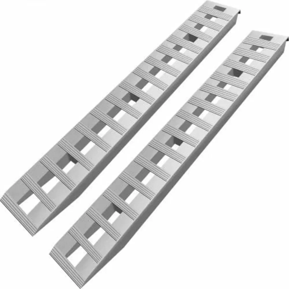 213.4 cm x 35.6 cm Aluminum Loading Ramps 2721.6 k - Image 1