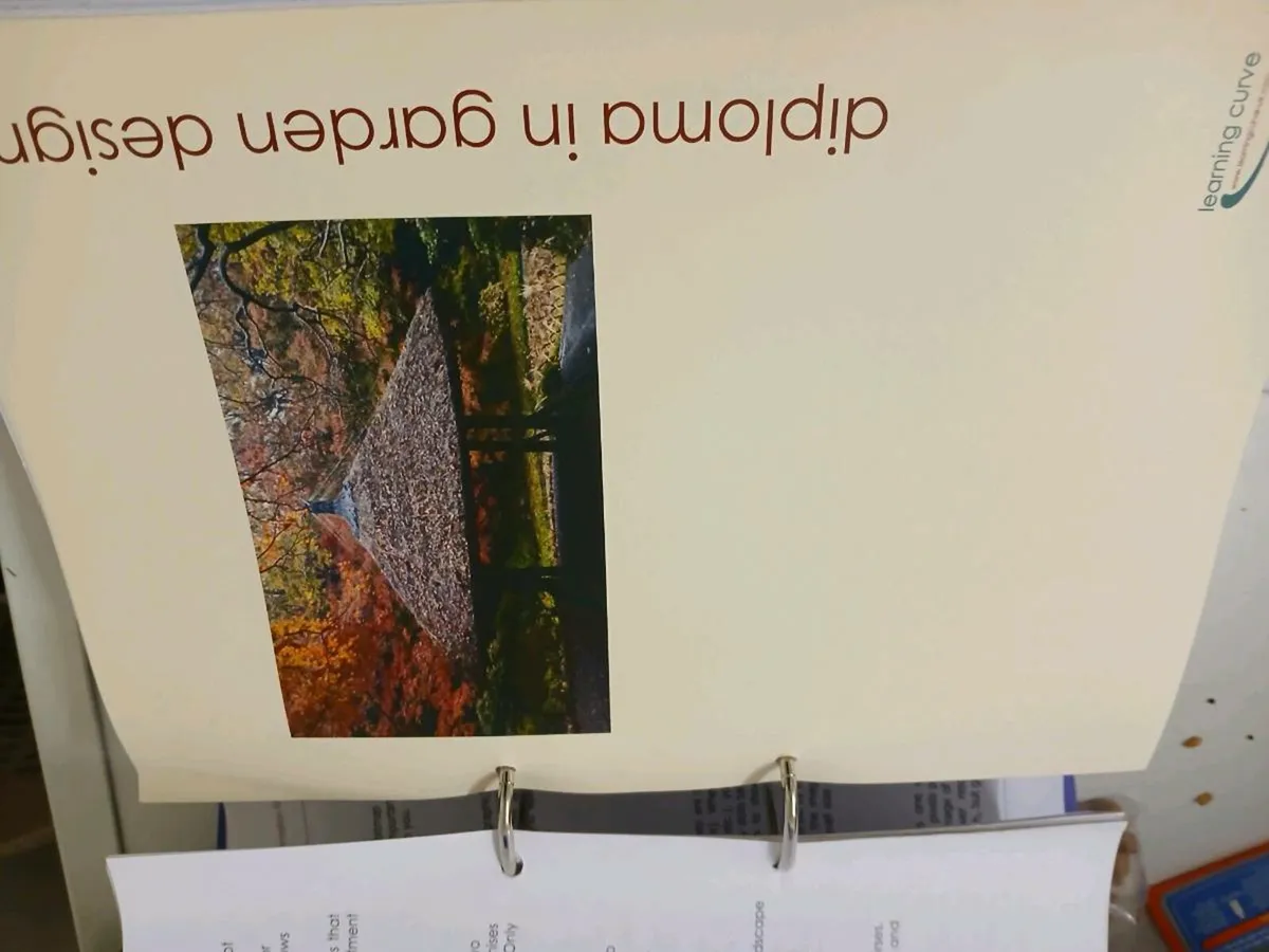 Complete set of garden design modules