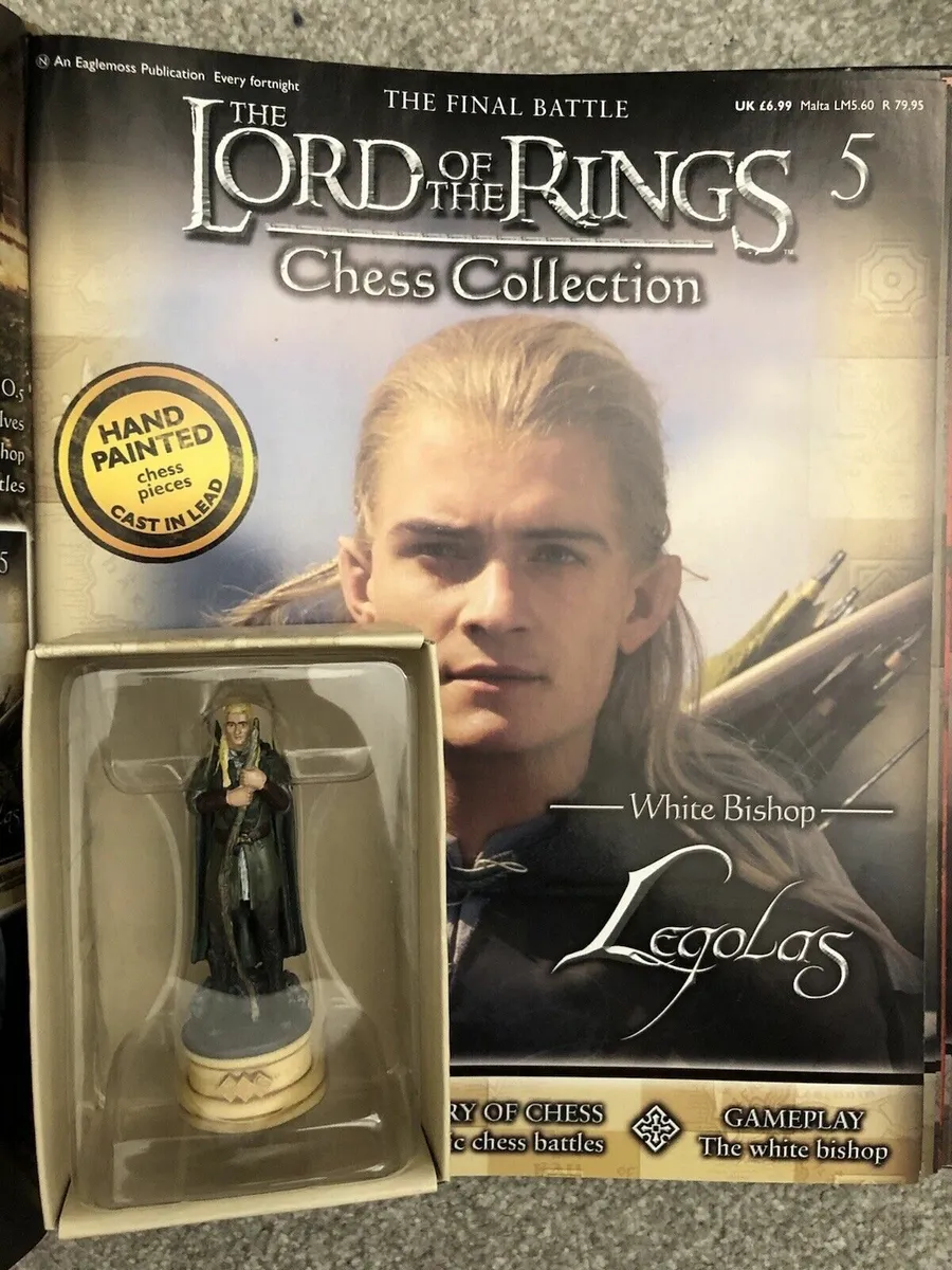 Lord of the Ring Chess Set Pieces + Saruman Mask - Image 4
