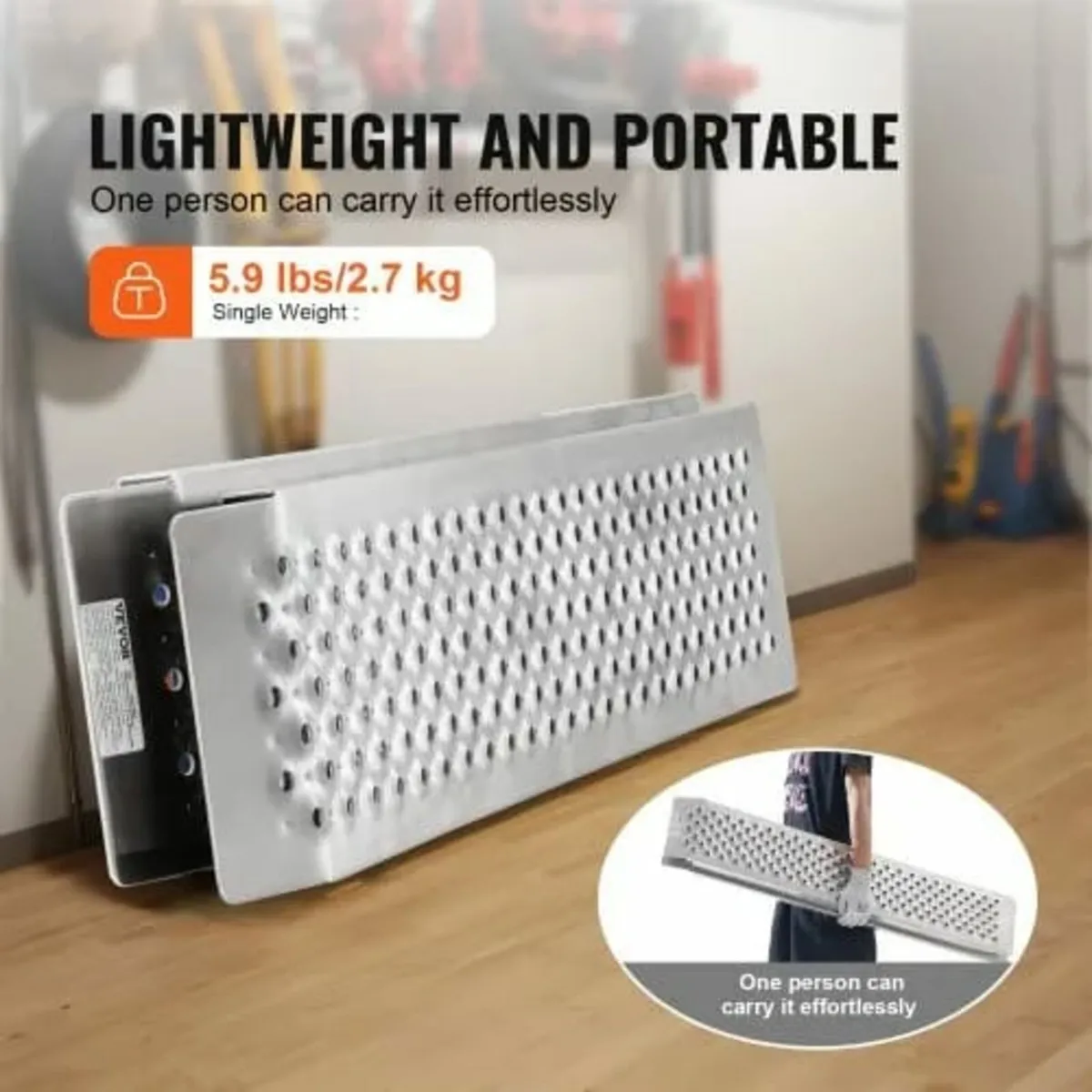 Portable Loading Ramps, 2 Pcs 1200 x 215 mm, Durab - Image 4