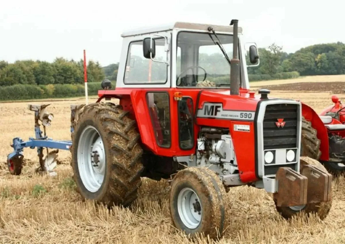 Massey Ferguson 550 565 575 590 Tractor Workshop M - Image 2