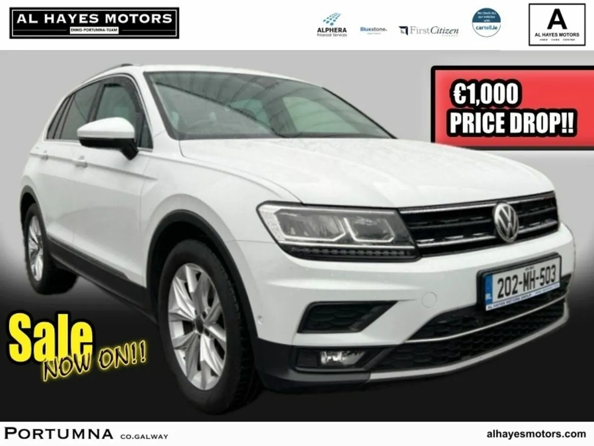 Volkswagen Tiguan 2020 HIGHLINE 2.0 TDI 150HP *€1K - Image 1