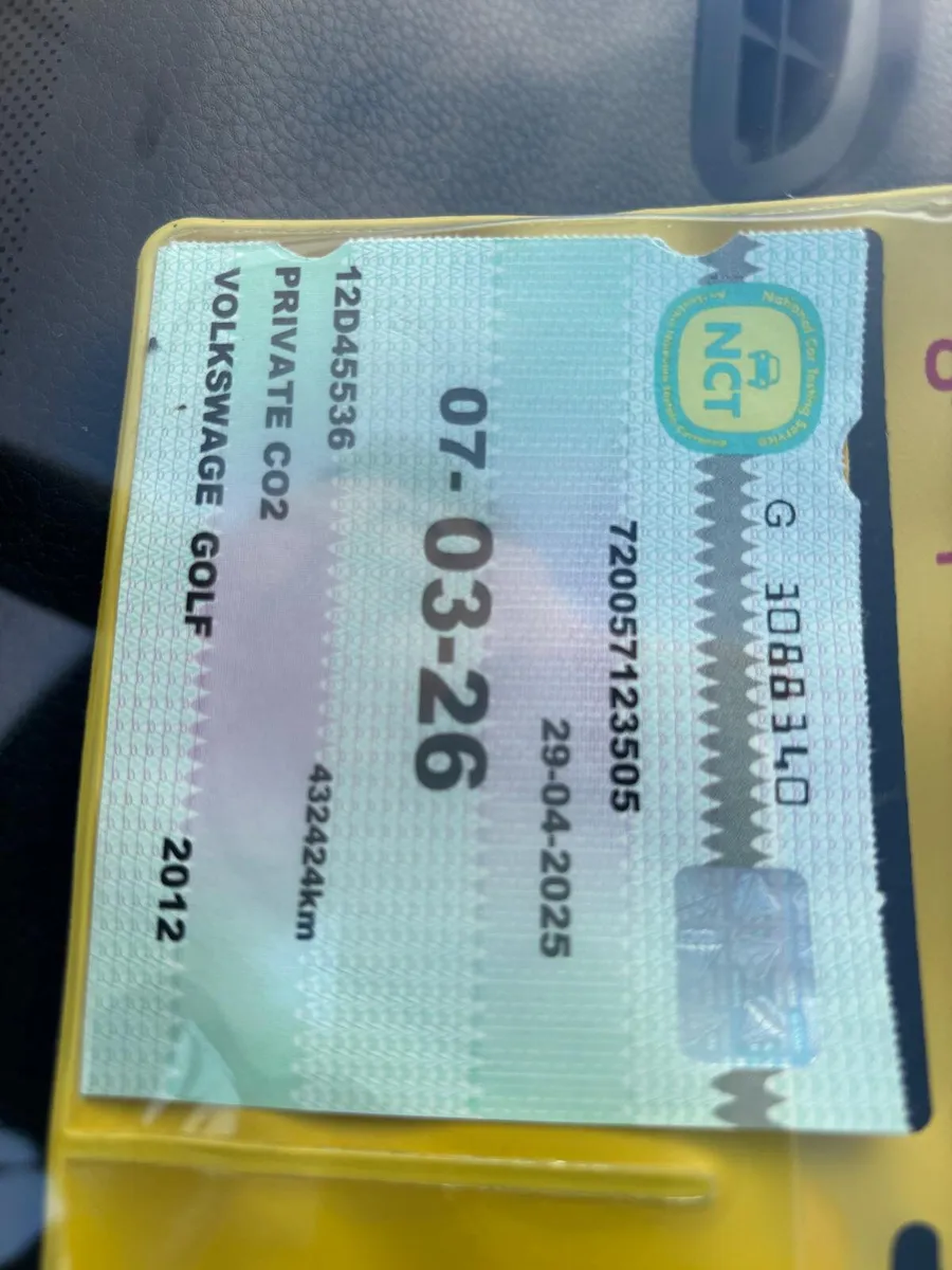 Volkswagen Golf 2012   DIESEL  TRADE  SALE - Image 3