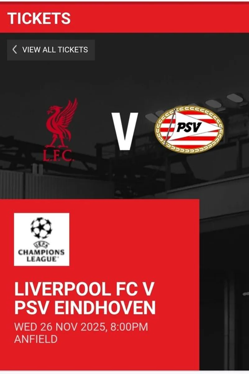 Liverpool Vs PSV