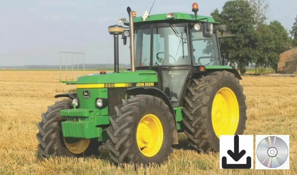 John Deere 2250 2450 2650 2850 Tractor Technical R