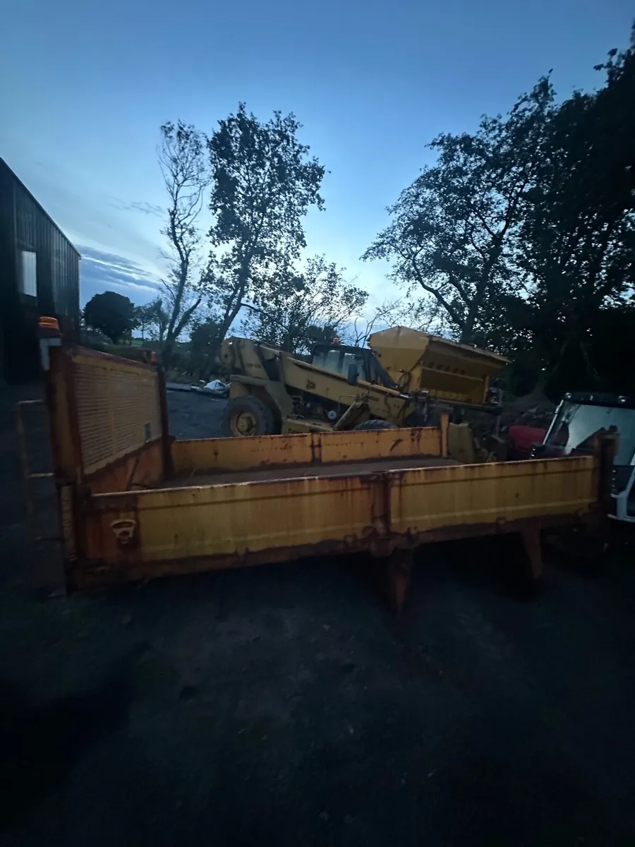 Steel tipping body 14ft x 8ft DAF 18t ton tipper - Image 2