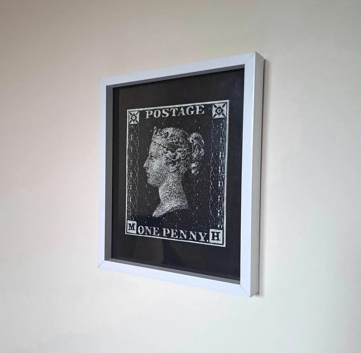 StampExceptional Decor: "One Penny Black" - Image 1