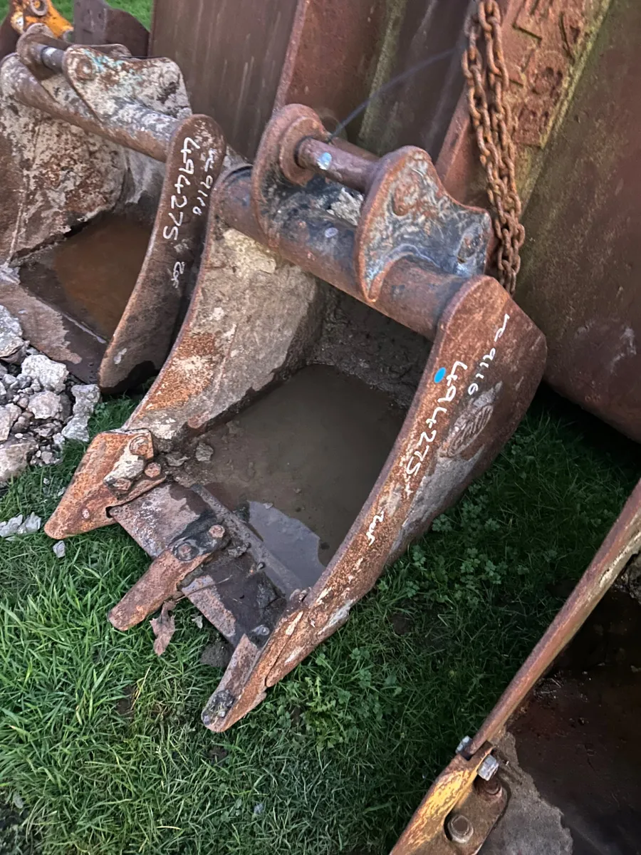 Geith 35mm pin 1ft digger bucket - Image 2