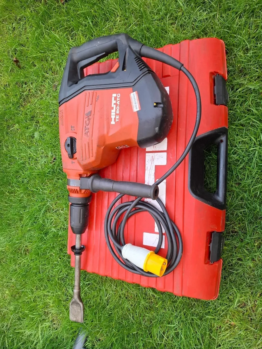 HILTI TE80ATC /warranty 6months/receipt - Image 4
