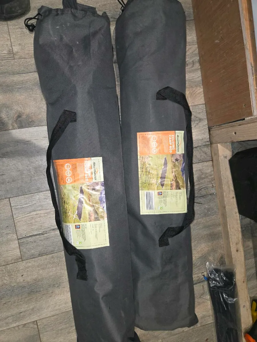 Aldi folded camp beds