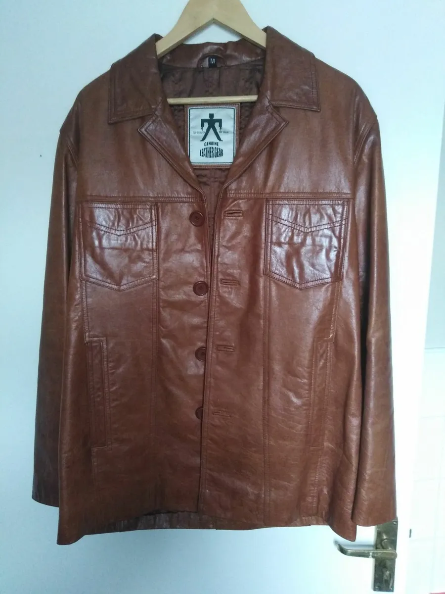 Men's Leather Jacket - Image 1