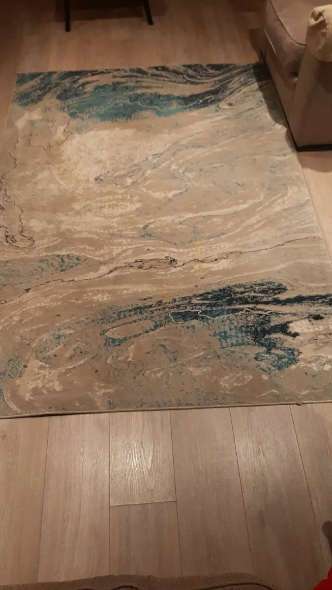 4 Cushions and 2 rugs  for sale. - Image 2