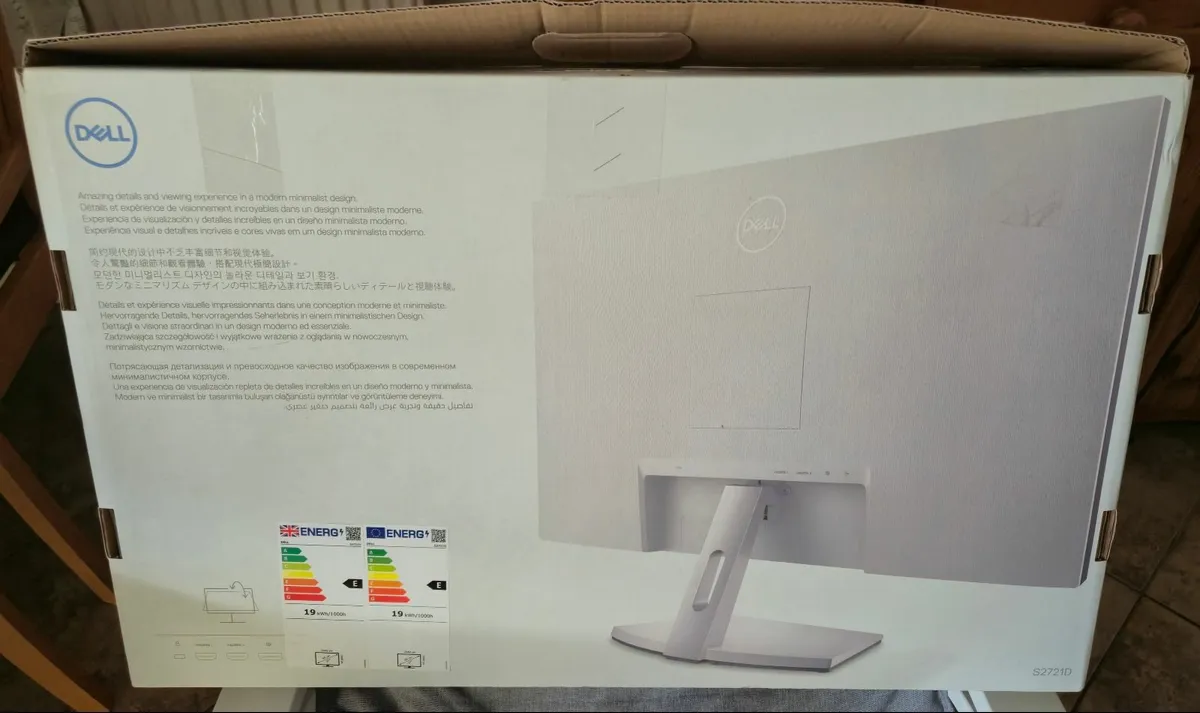 Dell Monitor S2721D 27 inches 75 hz 1440p IPS - Image 4