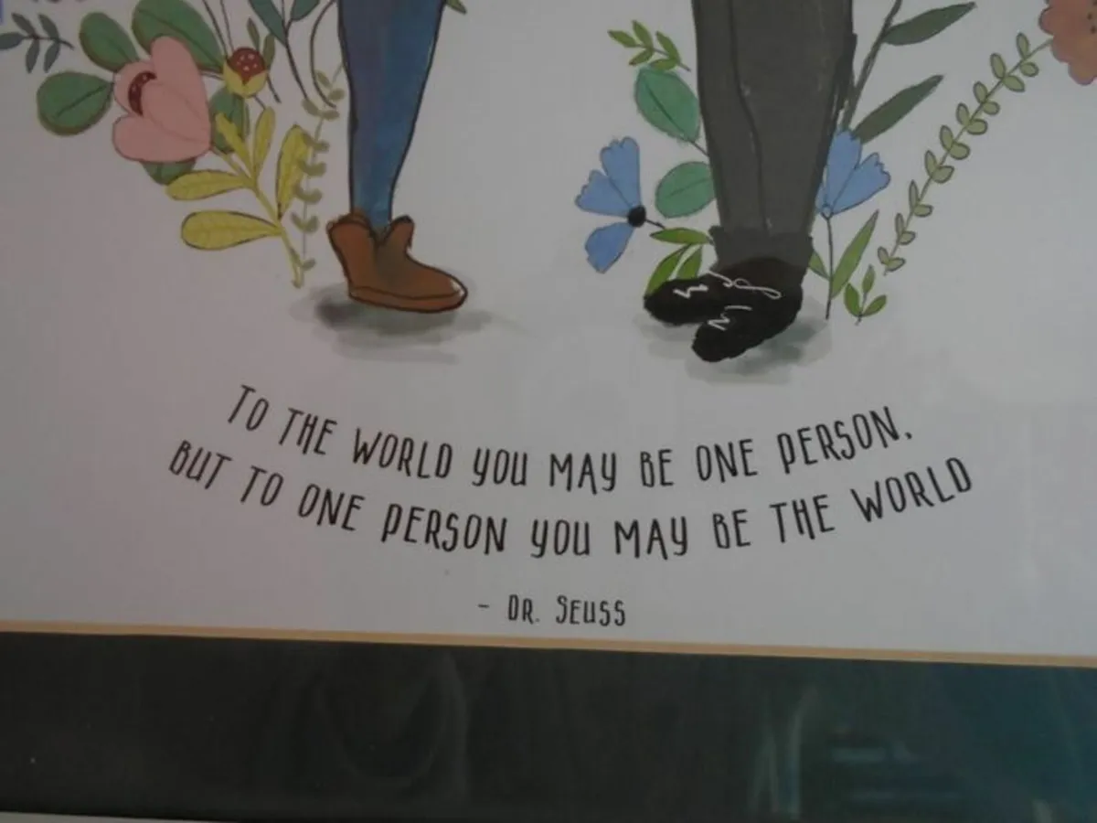 Friendship print, Dr Seuss, Home decor.Gift - Image 4