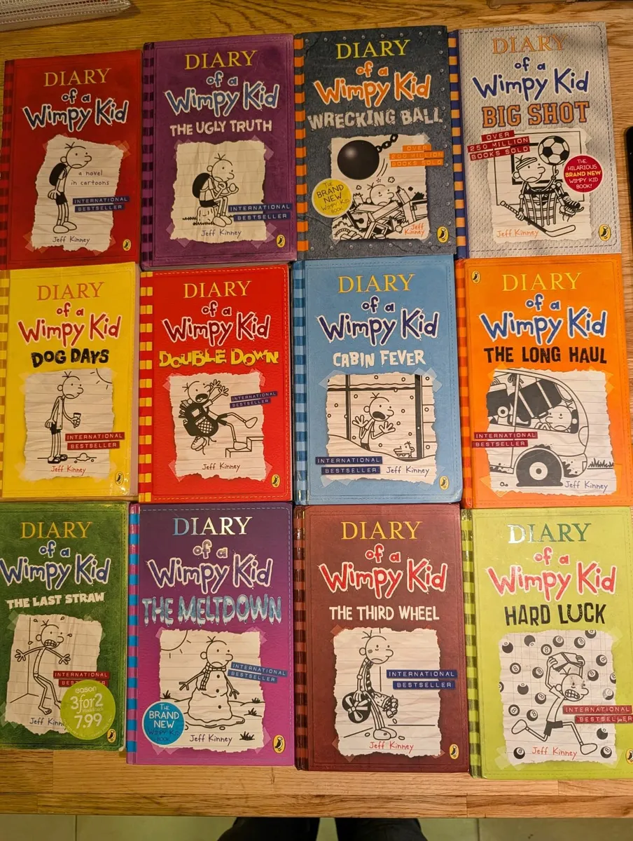 Diary of a wimpy kid books