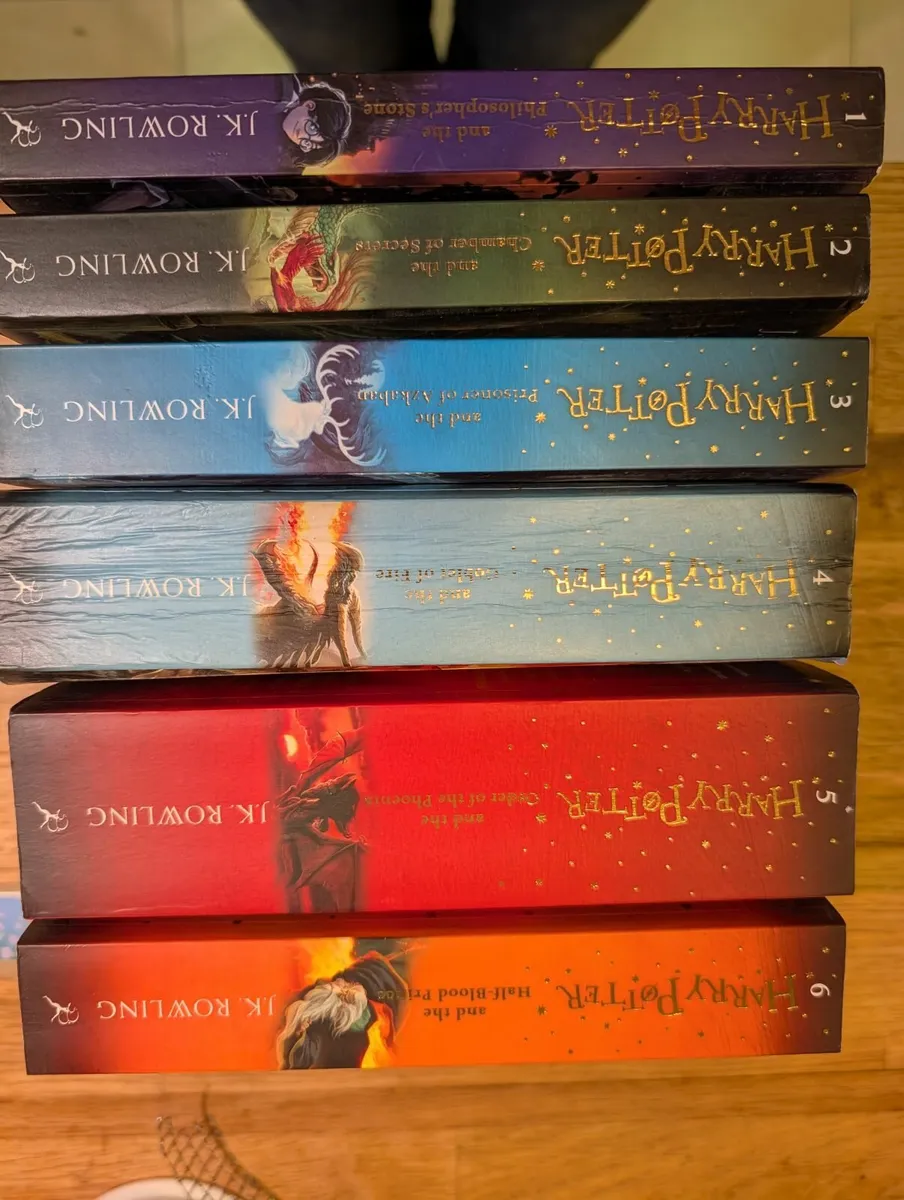 Harry Potter books - Image 1