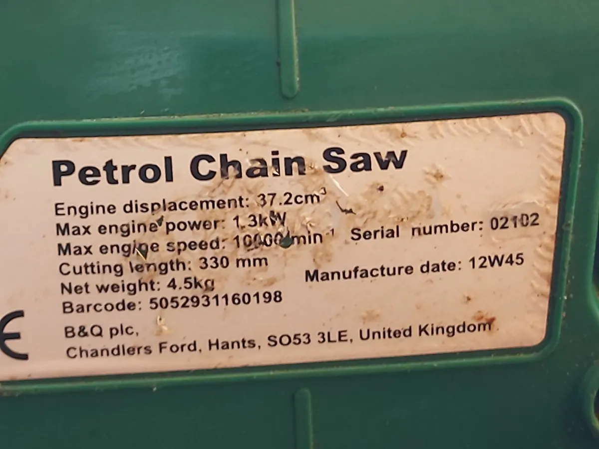 Oregon Double Guard 91 Petrol Chainsaw, 14 inch, - Image 3