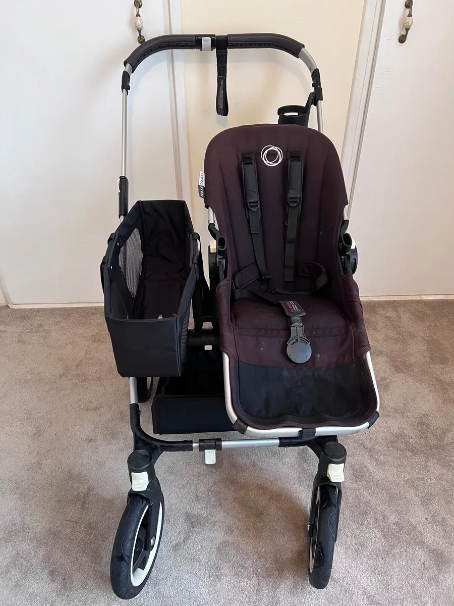 Bugaboo Donkey Twin Pram/Stroller + Extras - Image 2