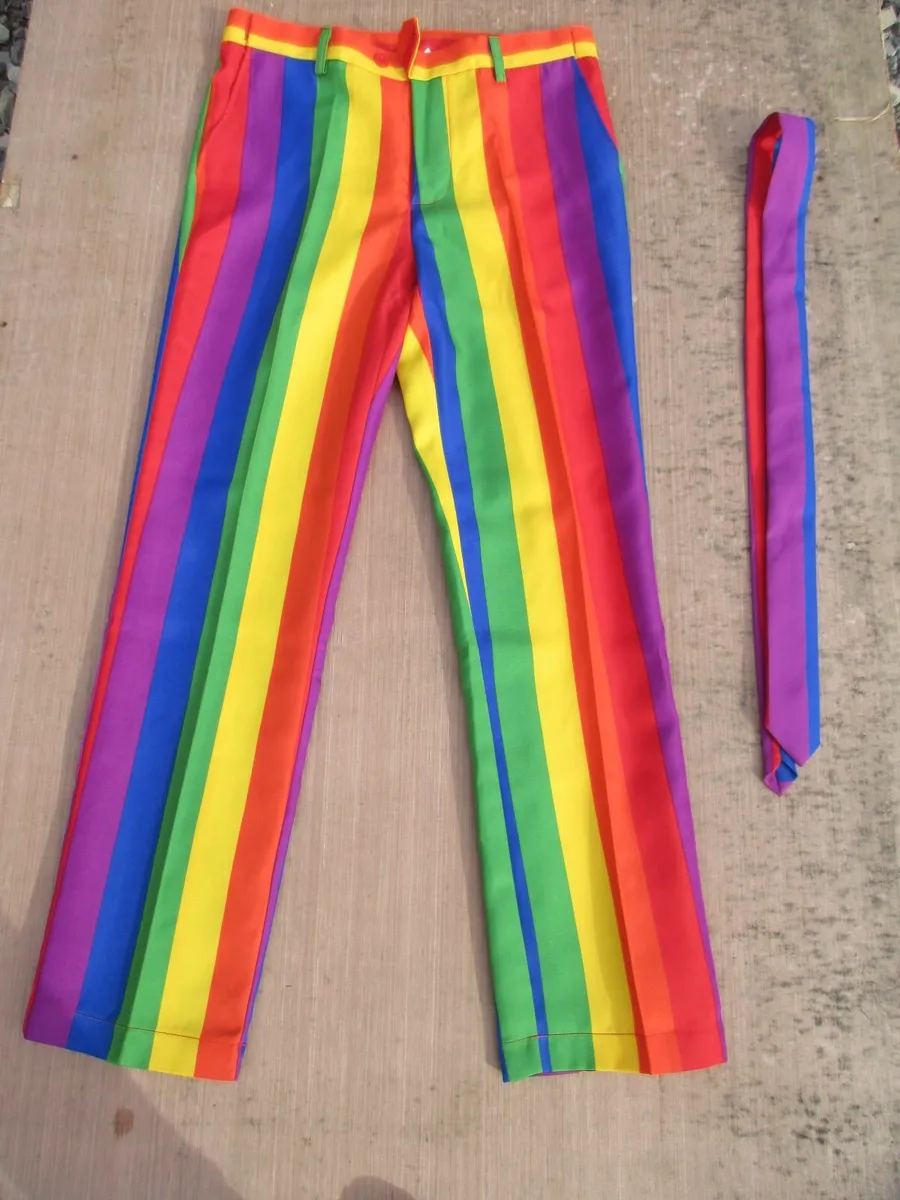 Multi-coloured Suit (with tie) - Image 2