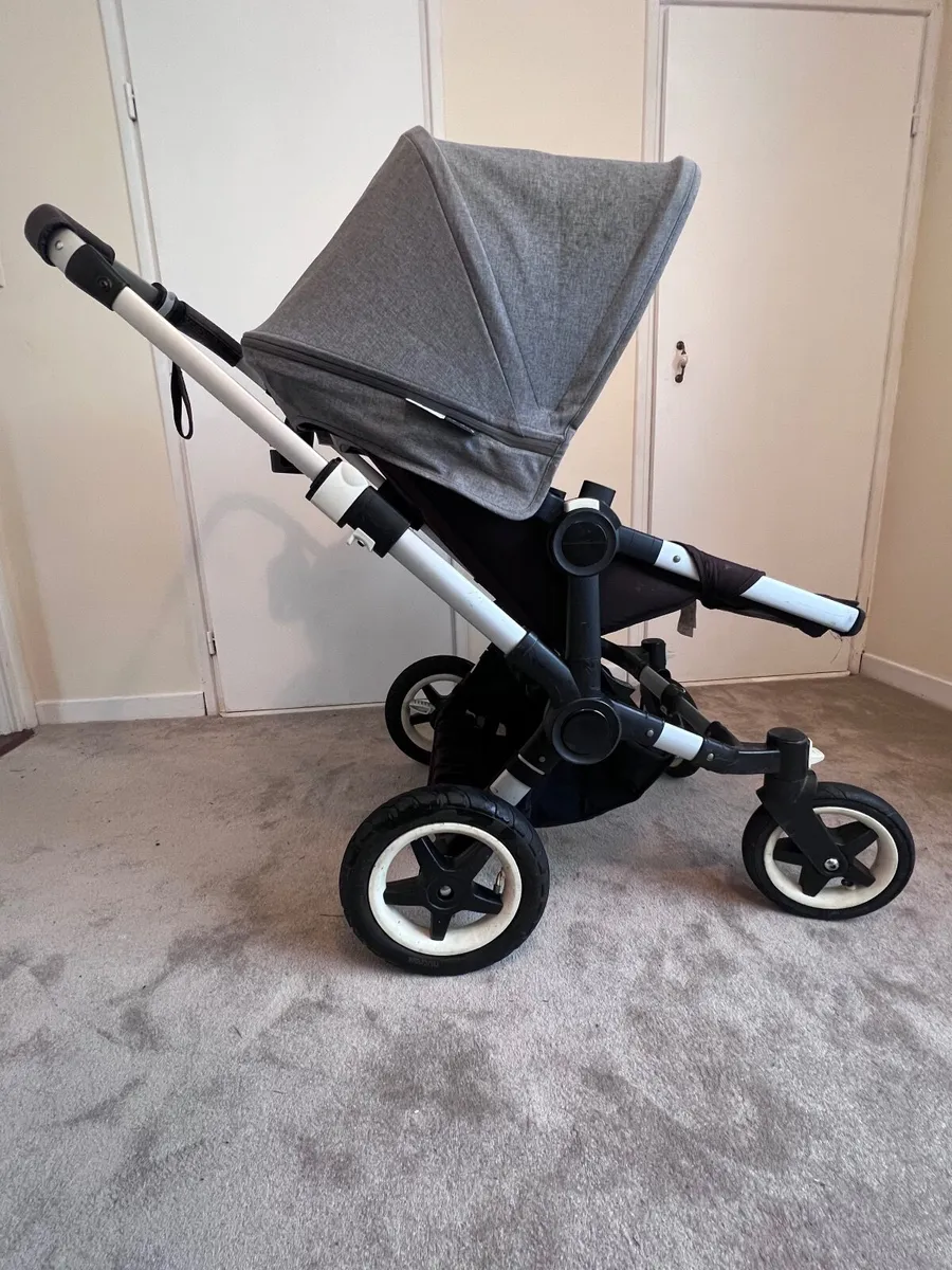 Bugaboo Donkey Twin Pram/Stroller + Extras - Image 4