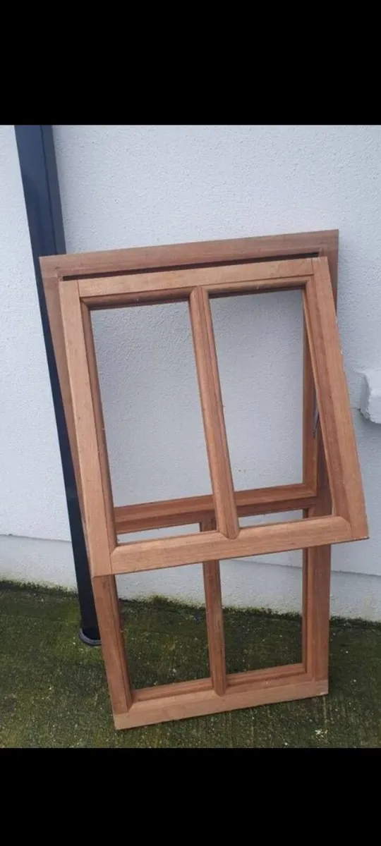 solid  teak window frame - Image 2