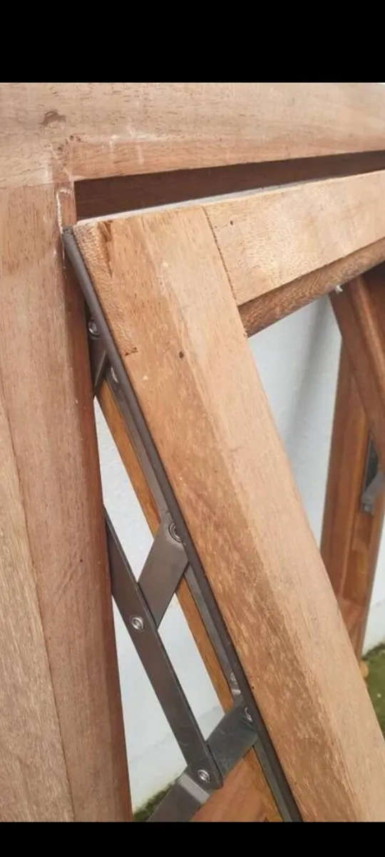 solid  teak window frame - Image 3