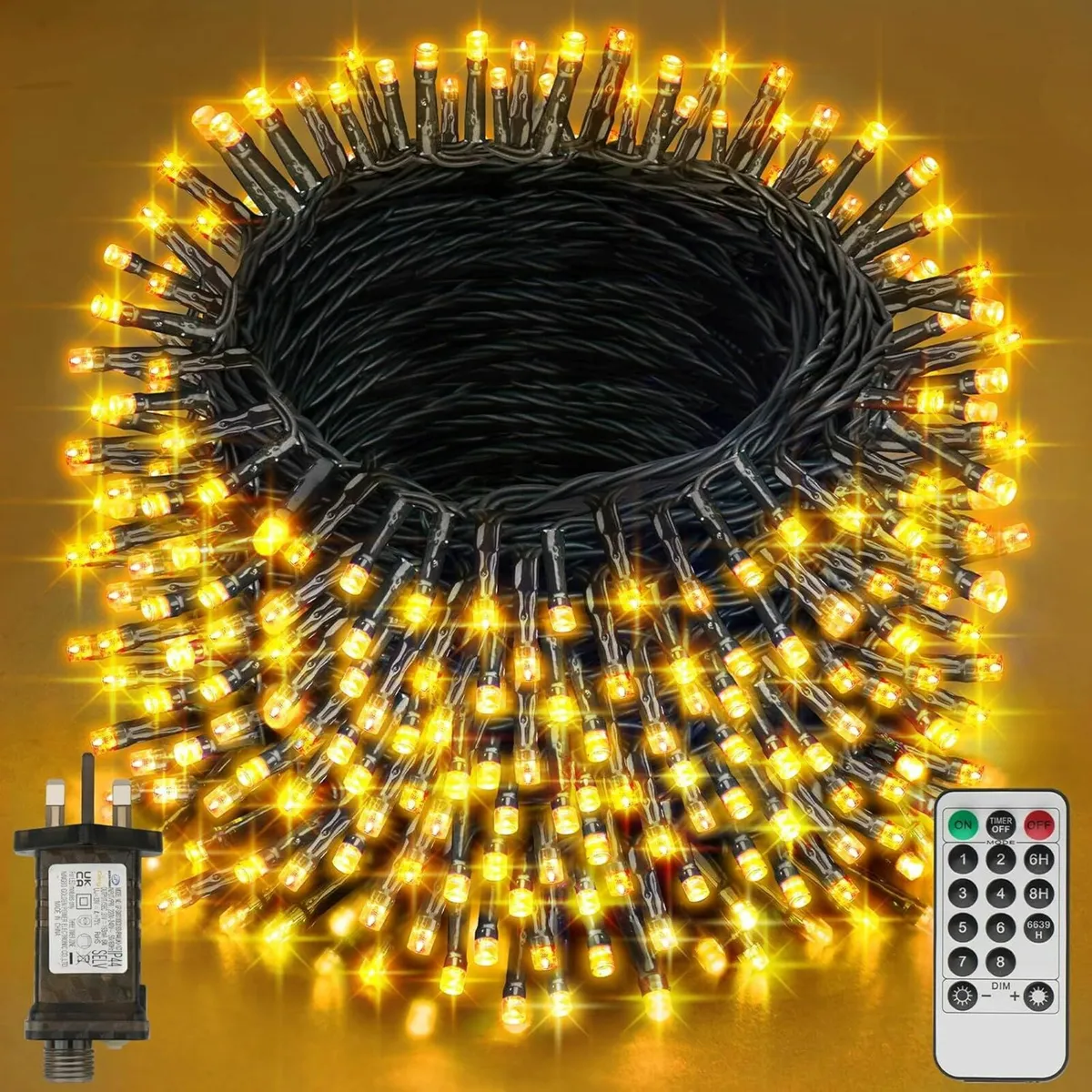 Christmas tree Fairy Lights 29.2M/95.8FT 220 LED - Image 1