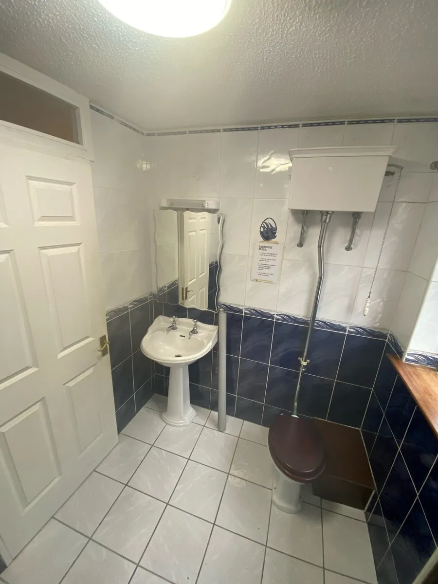 Toilet and basin